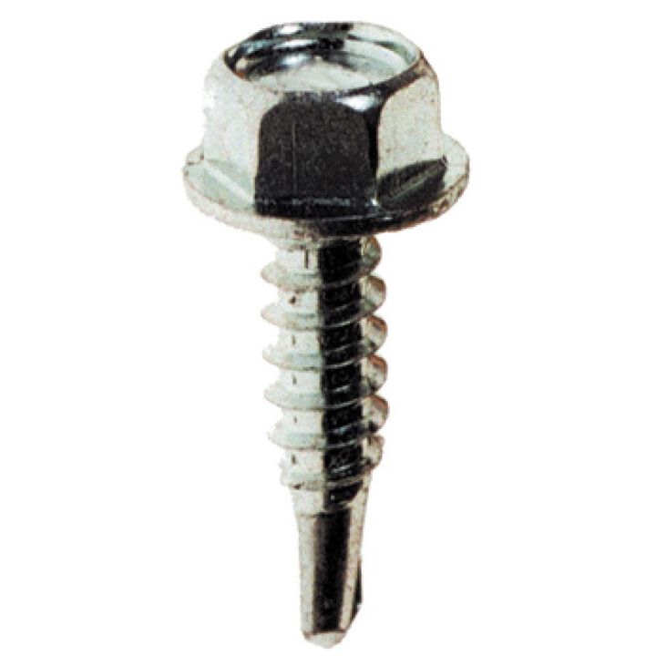 Pro Twist 10X3/4 Zinc Hex Washer Head #3 Self Drilling 5#
