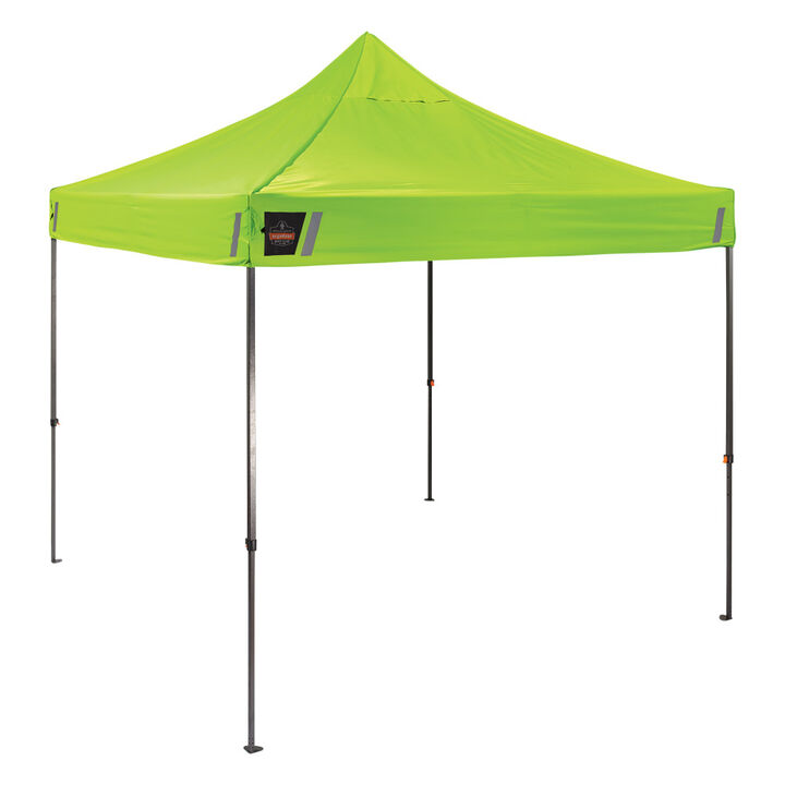 Ergodyne Heavy-Duty Tent Kit with Mesh Windows Hi-Vis Green, large image number 11