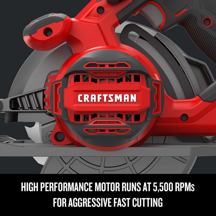 CRAFTSMAN 15 Amp 7-1/4 Inch Electric Circular Saw, large image number 1