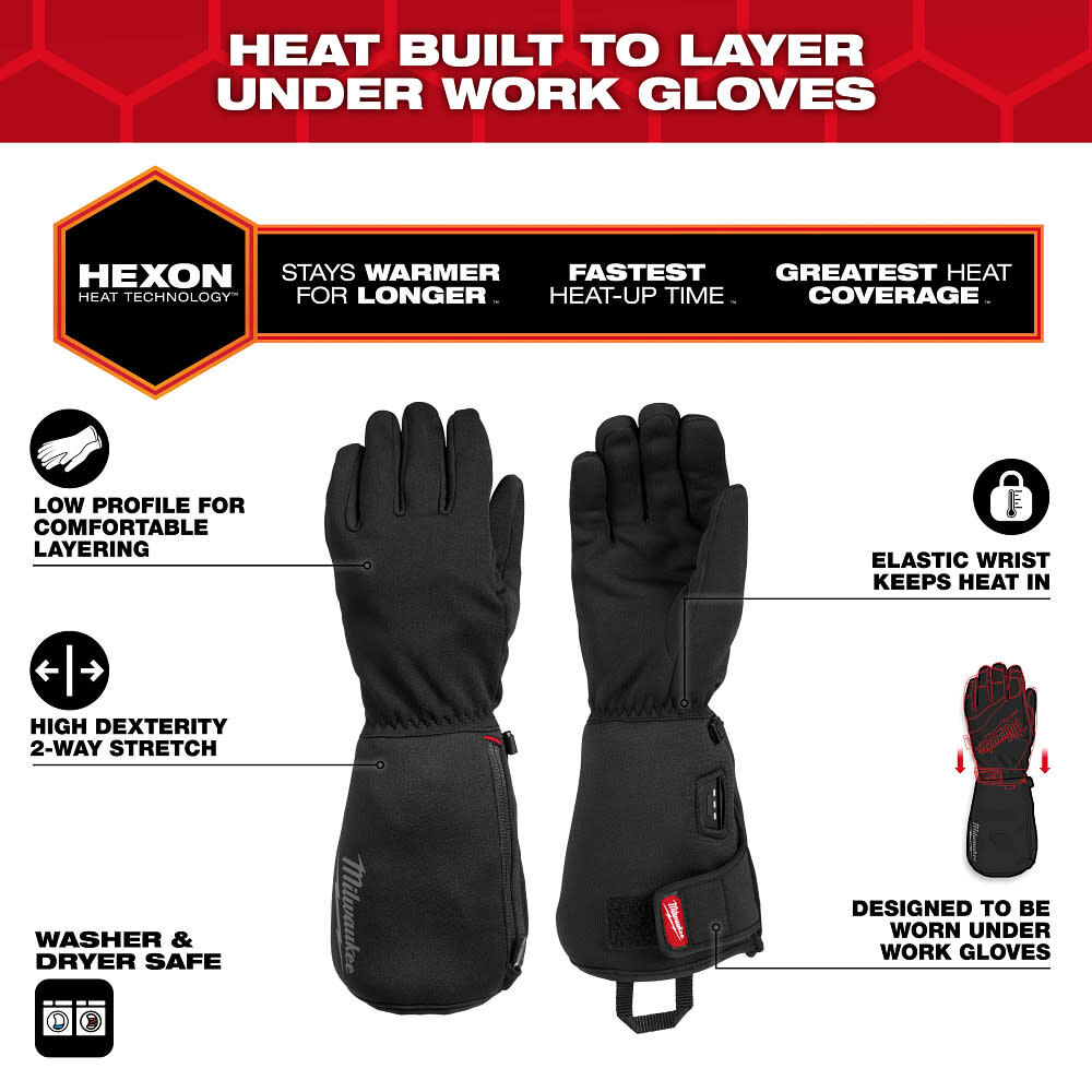 Milwaukee Heated Work Glove Liner, large image number 2