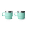 YETI Rambler 6 Oz Stackable Mug Seafoam 2 Pieces, small image number 2