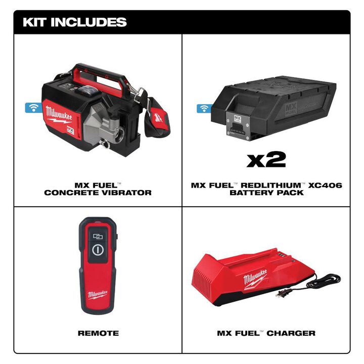 Milwaukee Promotional MX FUEL Concrete Vibrator, large image number 2