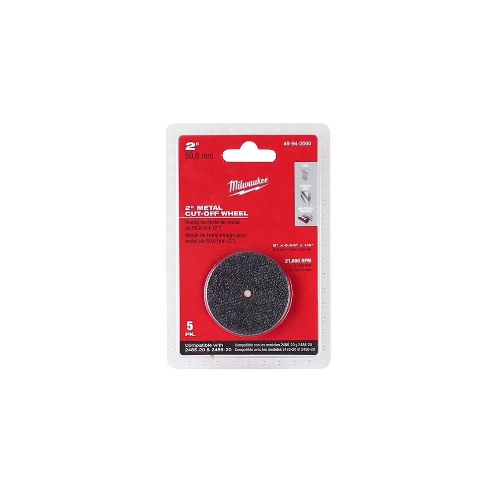Milwaukee M12 Die Grinder, XC6.0 Battery, Cut Off Wheel, Wheel Arbor Bundle, large image number 14