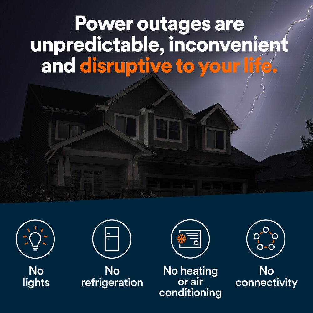 Generac Next Generation 10000 Watt 10kW Dual Fuel 50 State Air Cooled Home Standby Generator, large image number 4