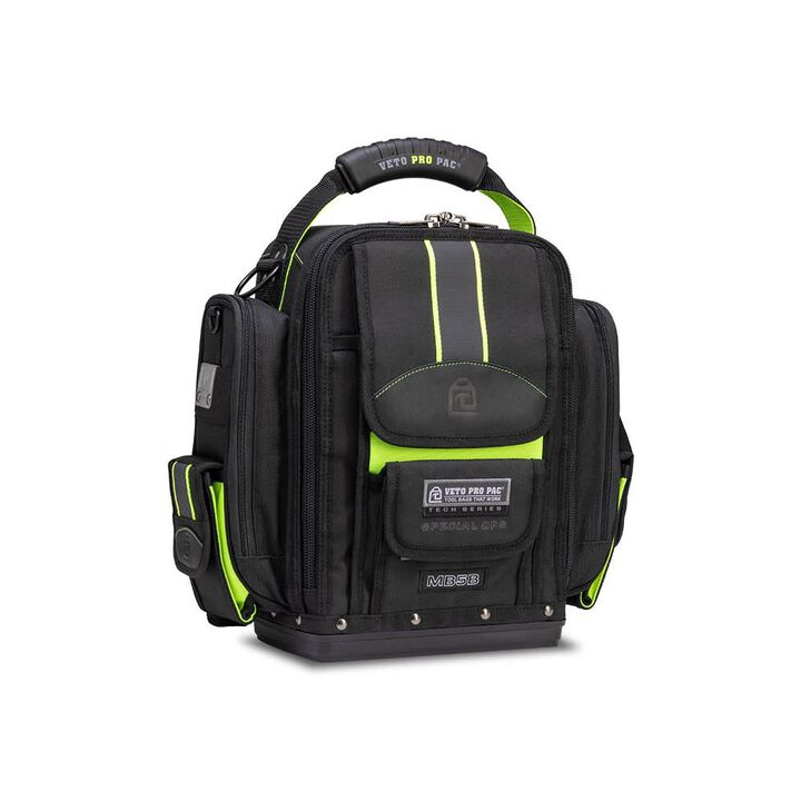 Veto Pro Pac 45 Lbs X-Large Zippered Meter Bag, Black/Hi-Viz Yellow