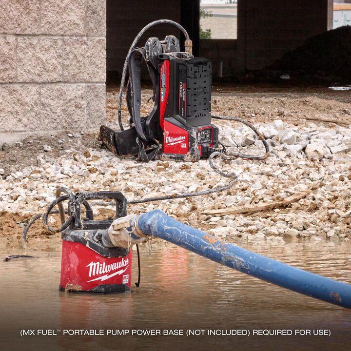 Milwaukee MX FUEL 1HP 2 Inch Submersible Pump (Bare Tool), large image number 4