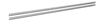 Weather Guard Folding Shelf Mounting Rails, Ford Transit 148 Inch Wheelbase, Passenger and Driver Rear, small image number 1