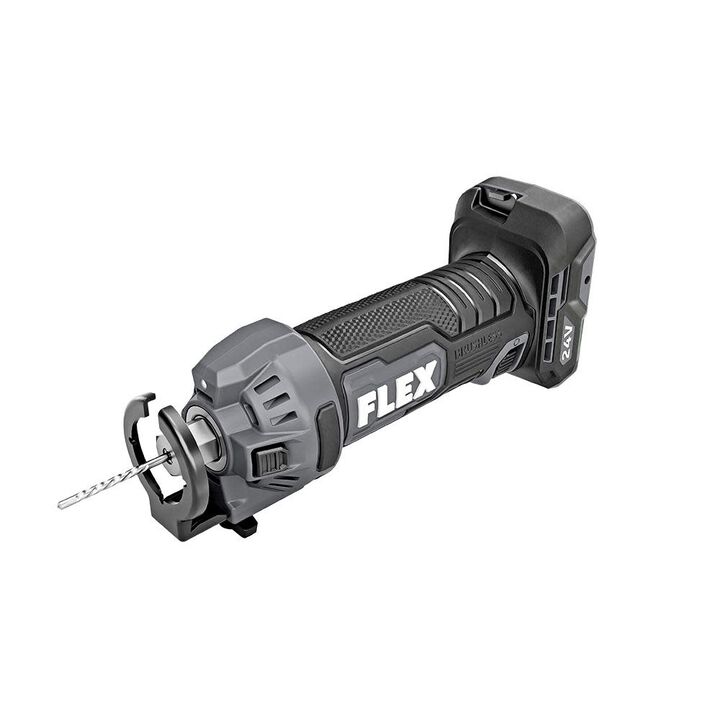 FLEX 24V Drywall Screw Gun With Magazine Attachment and Cut Out Tool Kit, large image number 3