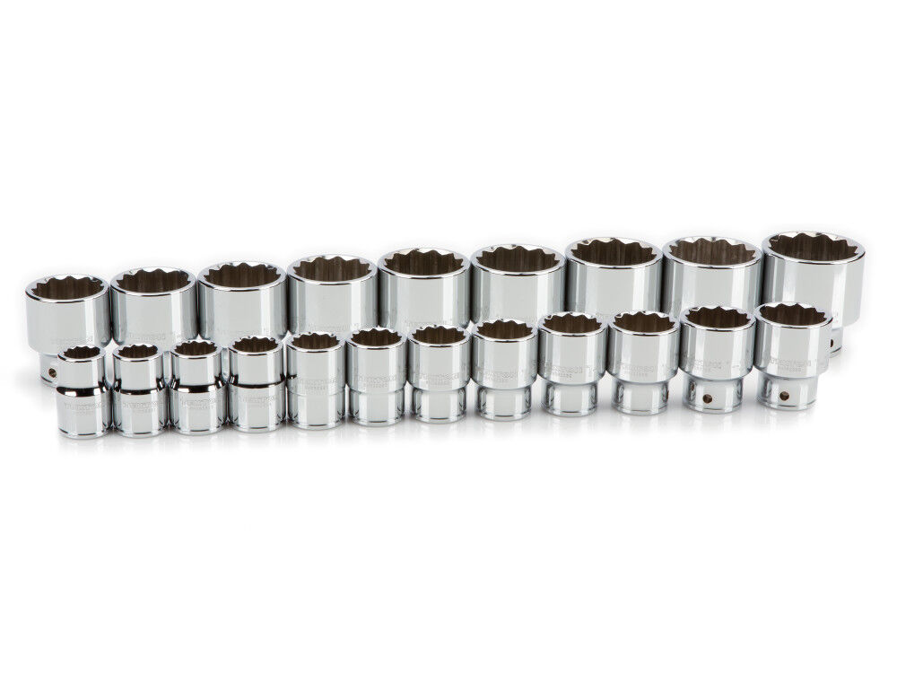 Tekton 3/4 Inch Drive 12-Point Socket Set, 21 Pieces (3/4-2 Inch), large image number 2