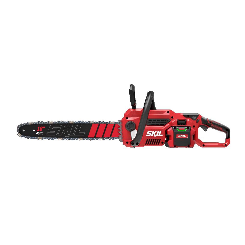 SKIL PWR CORE 40 Brushless 40V 18in Chainsaw Kit, large image number 4