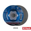 Pferd CC-GRIND 4-1/2 Inch Ceramic VICTOGRAIN Grinding Disc Bundle, 10 Pieces, small image number 2