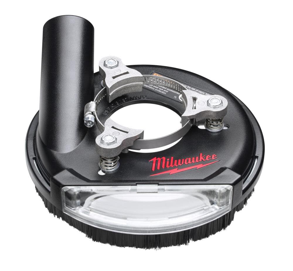 Milwaukee 4 In. to 5 In. Universal Surface Grinding Dust Shroud, large image number 1