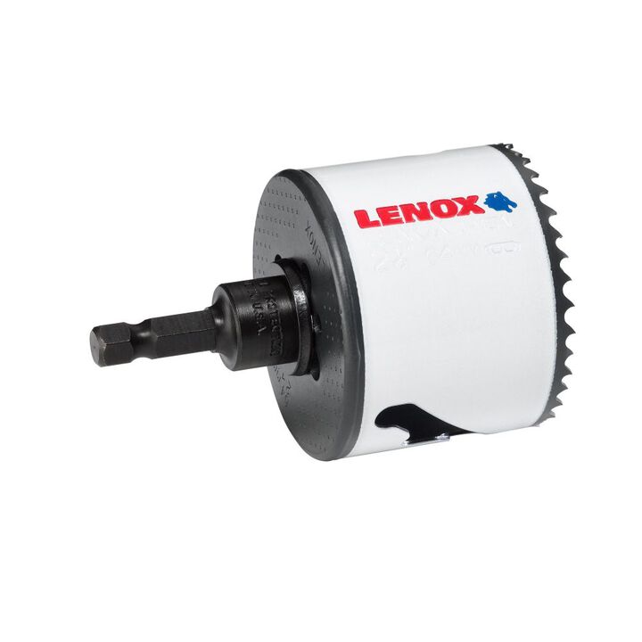 Lenox Tools Hole Saw, Bi-Metal, Speed Slot, Arbored, 2-1/2-Inch