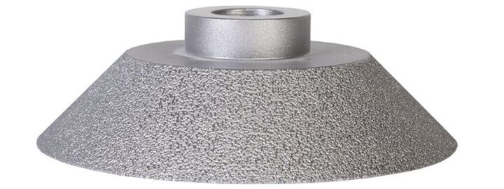 Rubi Tools Pro-Edger 3-1/4 Inch Continuous Diamond Grinding Wheel for Porcelain Tile, large image number 2