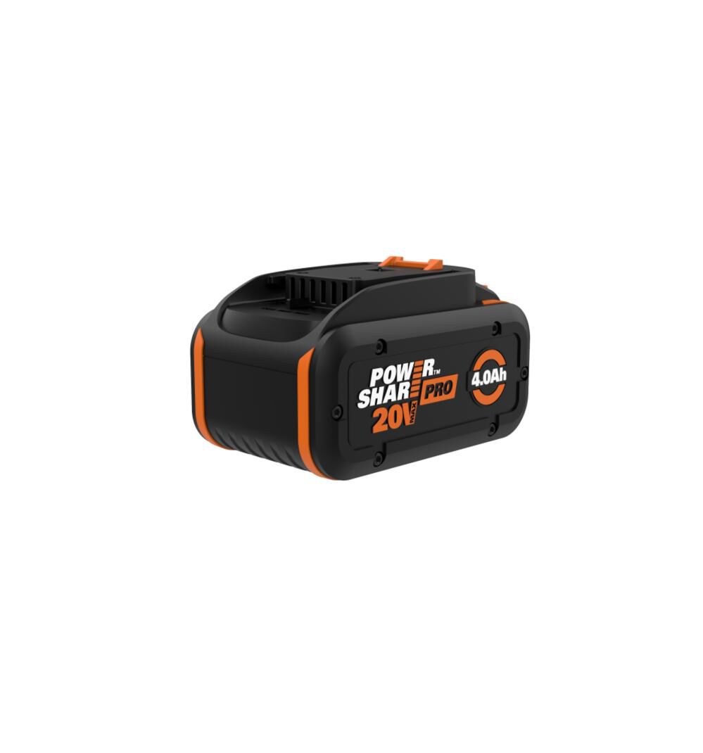 Worx PowerShare Pro 20V 4Ah Lithium Ion Power Tool Battery Pack with Fuel Indicator, large image number 2