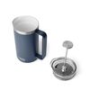 YETI 34 Oz Rambler French Press with Twist-to-Lock Lid Navy, small image number 4