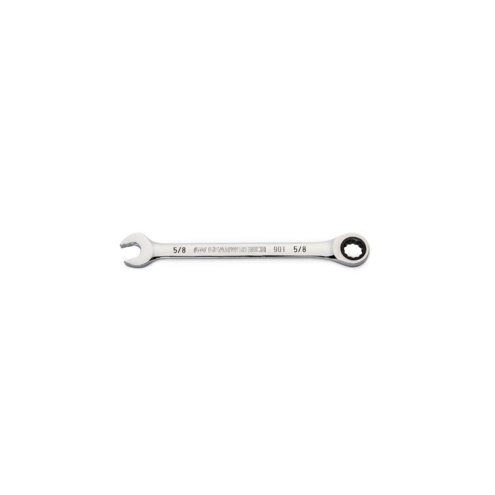 GEARWRENCH 5/8in 90T 12 Point Ratcheting Combination Wrench, large image number 1