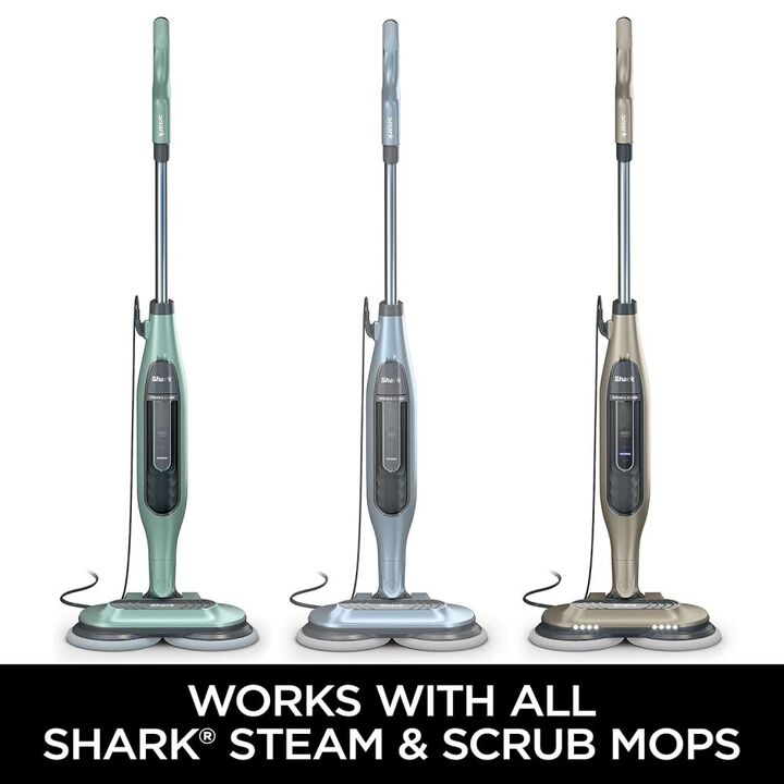 Shark Dirt Grip 7.63 Inch Steam Mop for Cleaner White and Grey, large image number 3
