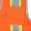 Radians SV6H Type R Class 2 Heavy Duty Two Tone Mesh Surveyor Vest with Solid Pockets, small image number 4