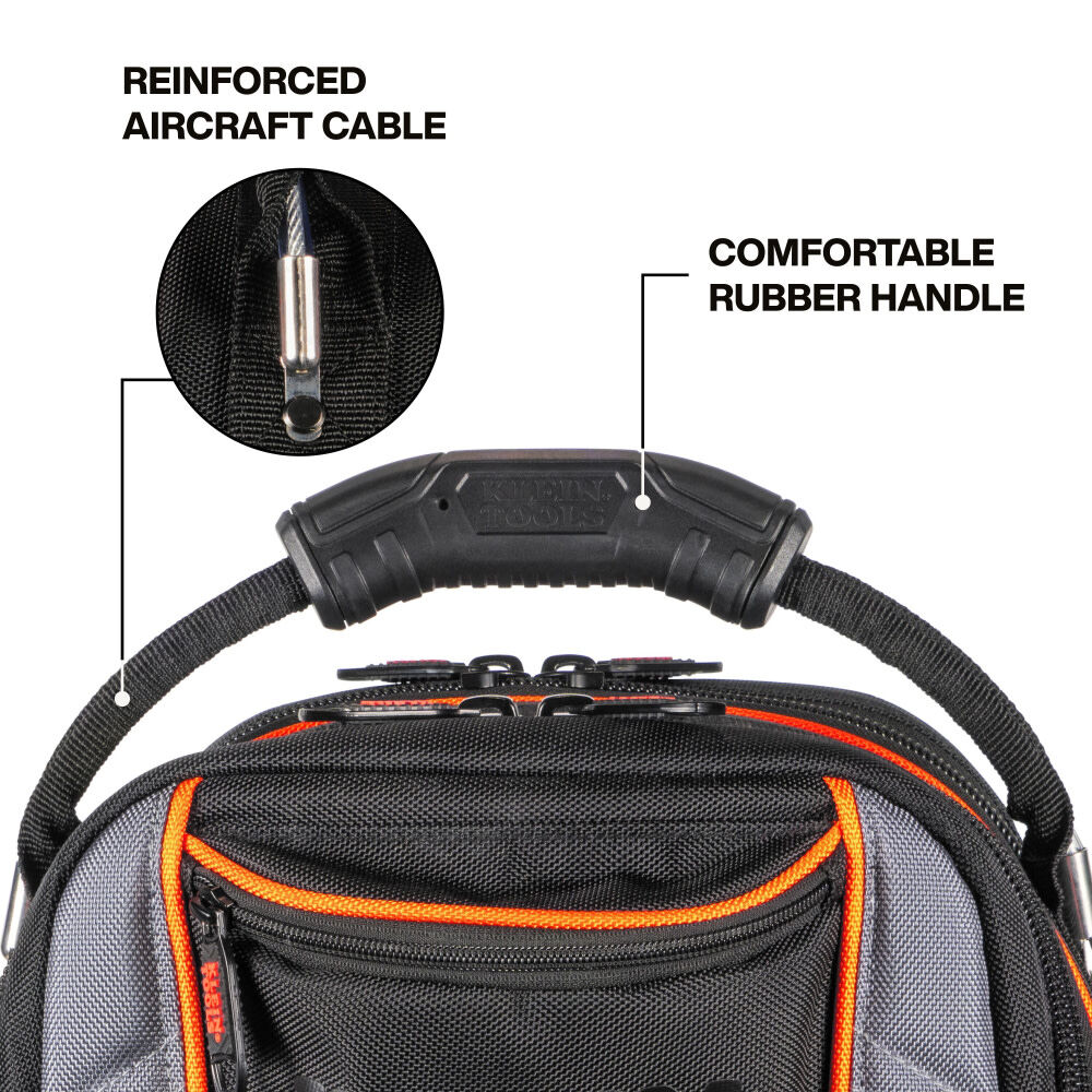 Klein Tools Tool Runner Bag with 39 Pockets, large image number 5