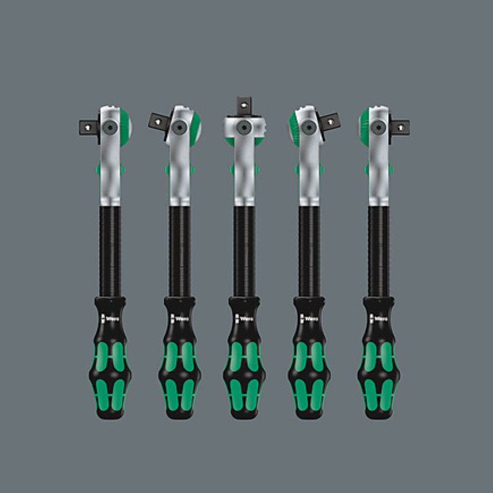 Wera Tools 8000 B SB Zyklop Speed Ratchet with 3/8 Inch Drive, large image number 5