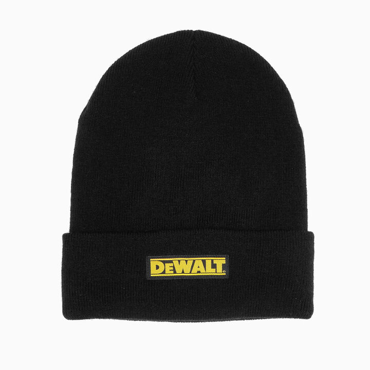 DEWALT Extended Beanie Black OSFM