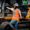 Ergodyne GloWear 8215BAW-S Class 2 Womens Breakaway Hi-Vis Orange Vest XL, small image number 3