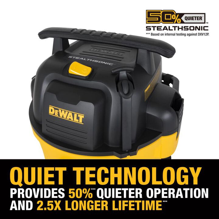 DEWALT 12 Gallon Stealth Sonic Wet/Dry Vacuum, large image number 8