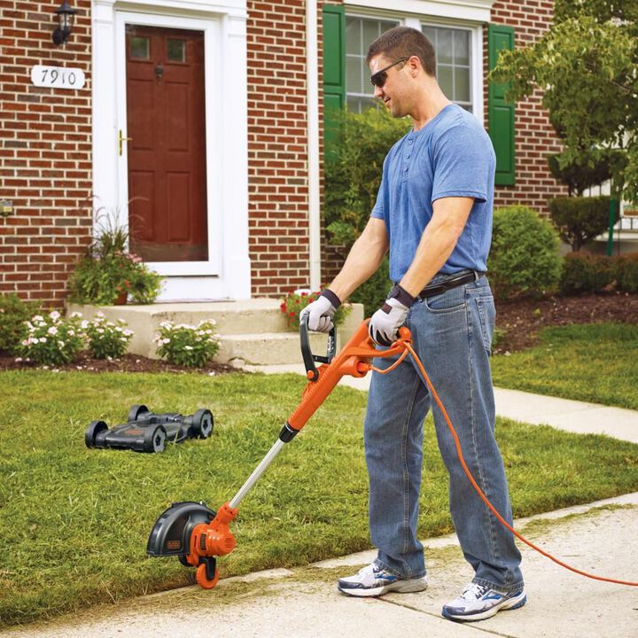 Black and Decker 6.5 Amp 12 Inch Electric 3-in-1 Compact Mower, large image number 6