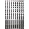 Makita 5/16in x 6in SDS-Plus Bit, 2-Cutter, 10pk, small image number 1