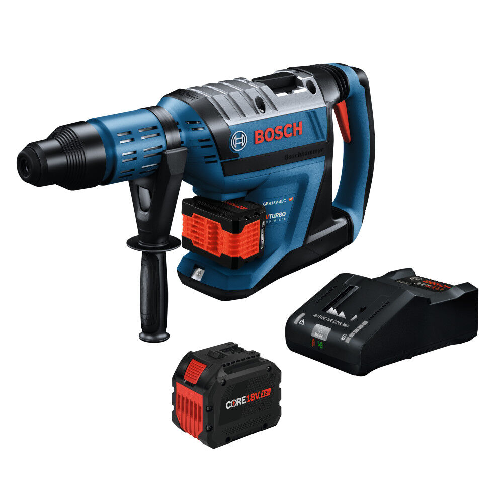 Bosch PROFACTOR 18V Hitman Connected Ready SDS Max 1-7/8 Inch Rotary Hammer Kit Reconditioned, large image number 1