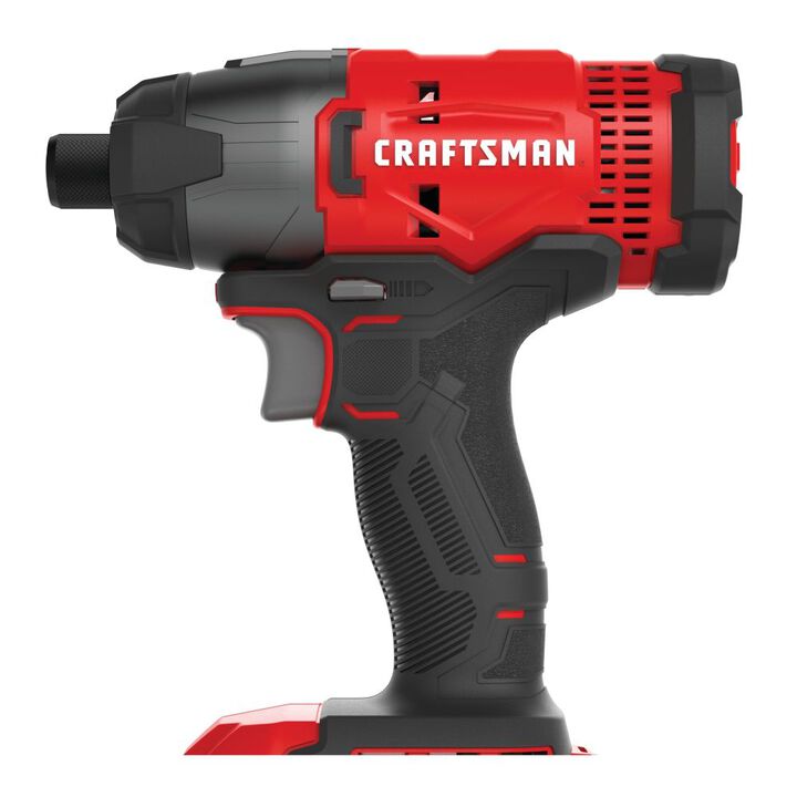 CRAFTSMAN V20* Cordless 1/4 Inch Impact Driver 2 Battery Kit, large image number 7