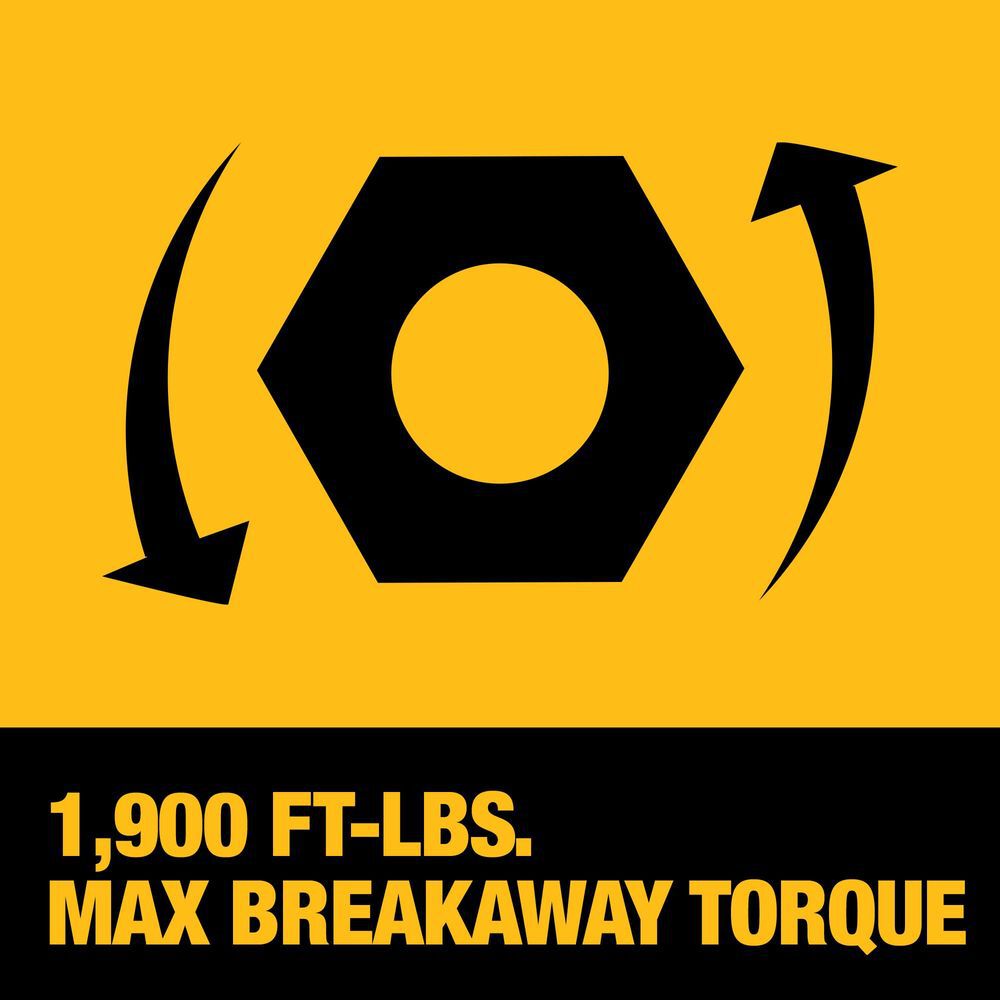 DEWALT 20V MAX* XR 3/4 Inch Impact Wrench with Hog Ring Kit, large image number 3