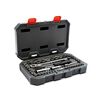 Crescent 50 Pc 1/4 and 3/8in Drive 6 & 12 Point SAE/Metric Mechanics Tool Set, small image number 3