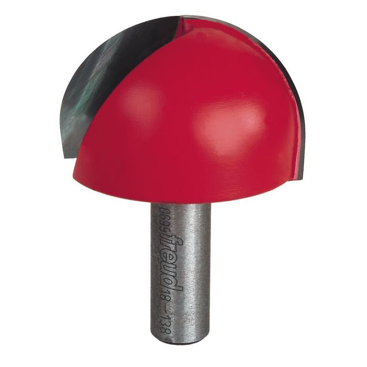 Freud 1 In. Radius Round Nose Bit with 1/2 In. Shank