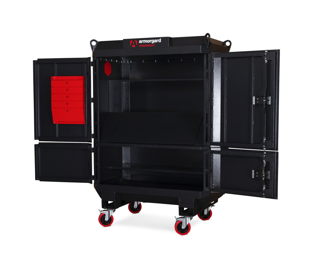 Armorgard SiteStation Mobile Site Office, 55.7 x 32.7 x 78.1in, large image number 3