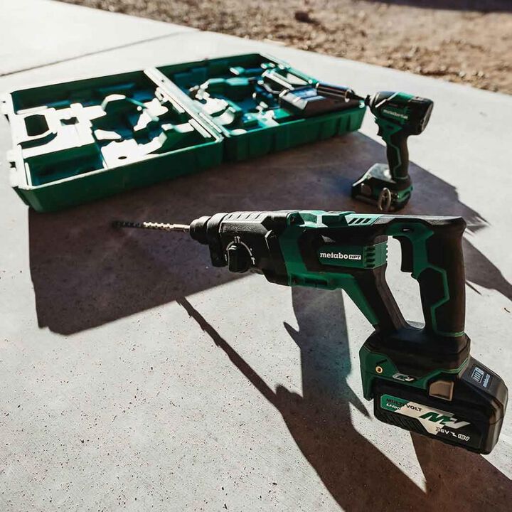 Metabo HPT 36V MultiVolt Rotary Hammer SDS Plus 1 1/8in D Handle (Bare Tool), large image number 17