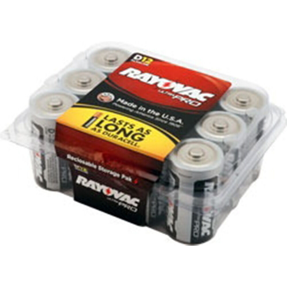 Rayovac Industrial Alkaline D Battery 12 Pack Industrial Alkaline D Battery 12 Pack, large image number 1