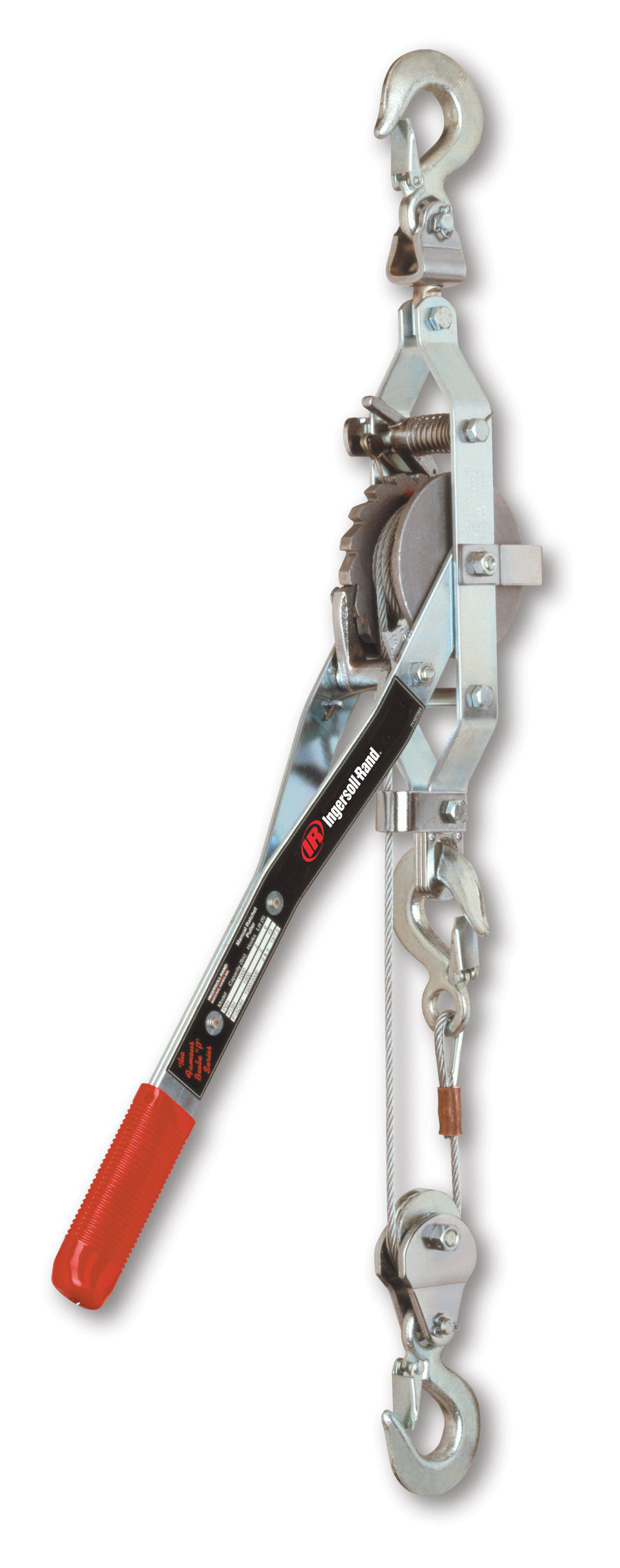 Ingersoll Rand Ratchet Puller 1 Ton Capacity 7-1/2 Ft. Lift, large image number 3