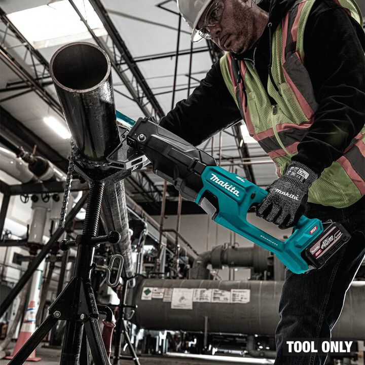 Makita 40V max XGT Brushless Cordless Reciprocating Pipe Saw with Chain Vise (Bare Tool), large image number 16