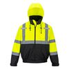 Portwest Yellow and Black Hi-Vis Premium Bomber Jacket - 5XL, small image number 1