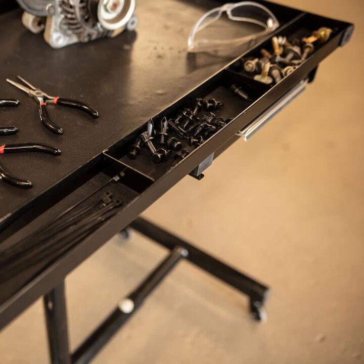 Sunex Adjustable Work Table with Drawer, large image number 6