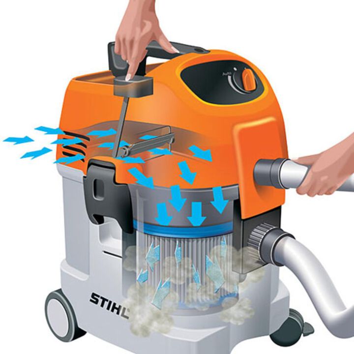 Stihl SE 122 Universal 7.9 Gallon Wet/Dry Vacuum, large image number 1