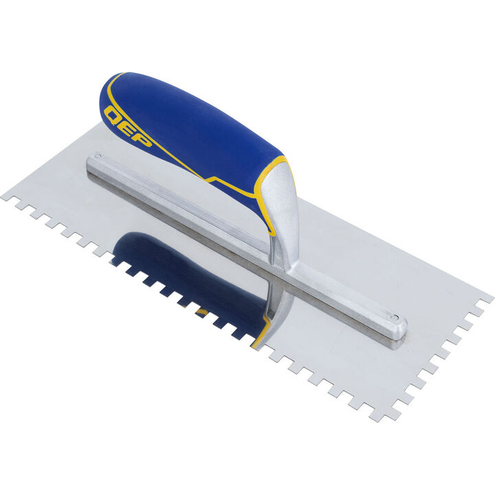 QEP 1/4 In. Mega Grip Stainless Steel Trowel