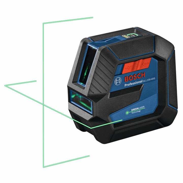 Bosch Green-Beam Self-Leveling Cross-Line Laser