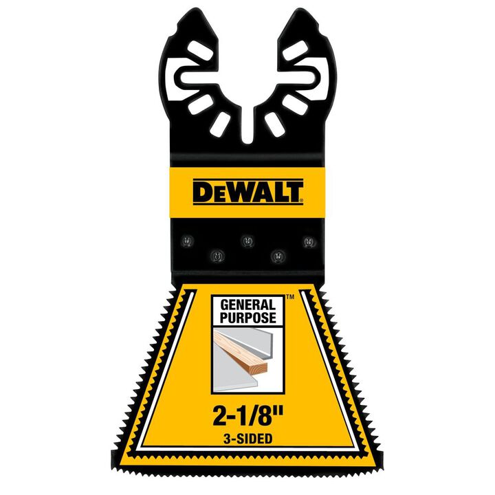 DEWALT Oscillatingillating 2 1/8 Inch 3-Sided Bimetal, 25 Piece