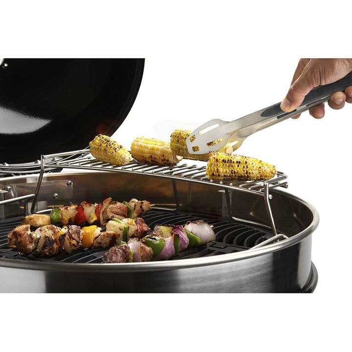 Napoleon Warming Rack Premium Stainless Steel for Charcoal Kettle Grills, large image number 3