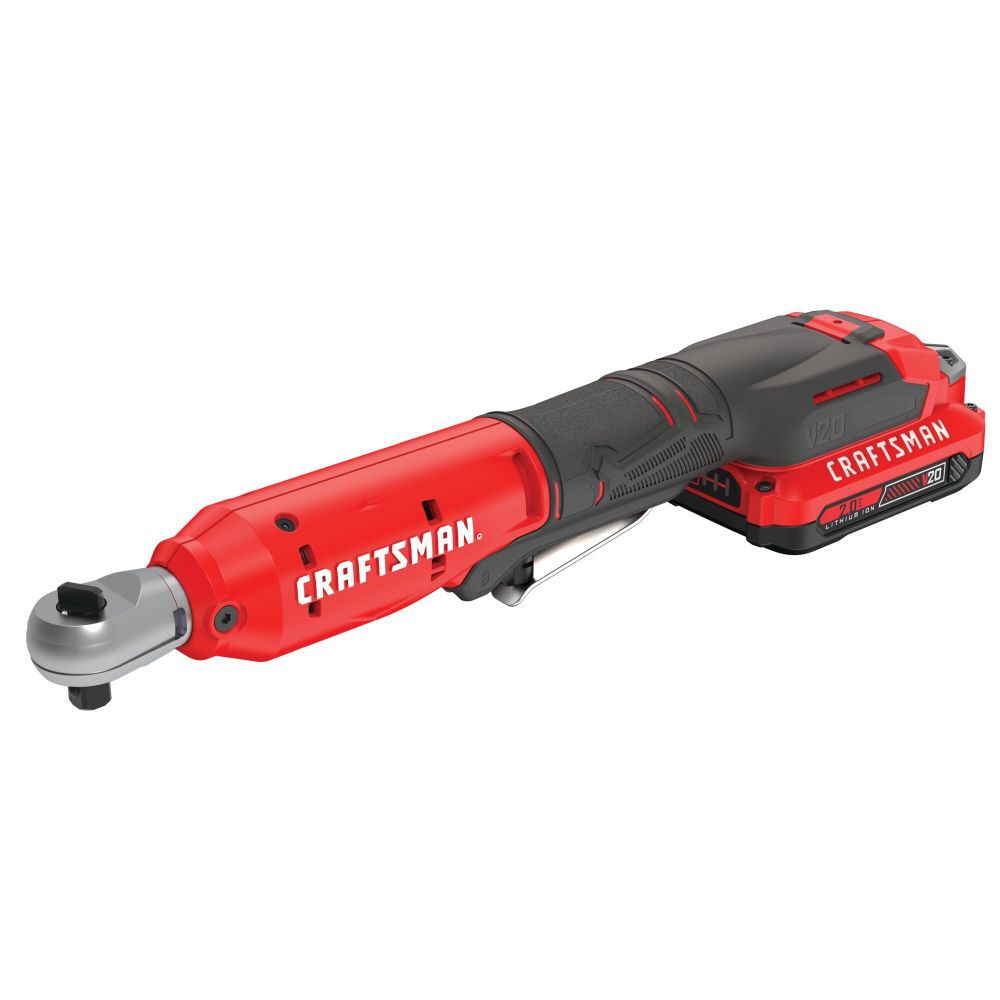 CRAFTSMAN V20* 3/8 Inch Cordless Drive Ratchet Kit, large image number 3