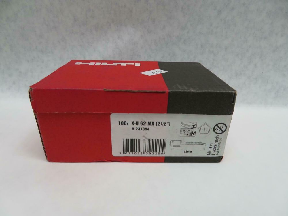 Hilti Knurled Point X-U 62 MX Nail+L25 Collated Premium Fastener, large image number 4