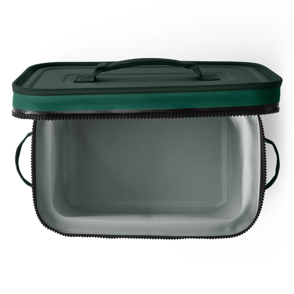 YETI Hopper Flip 18 Soft Cooler Black Forest Green, large image number 7